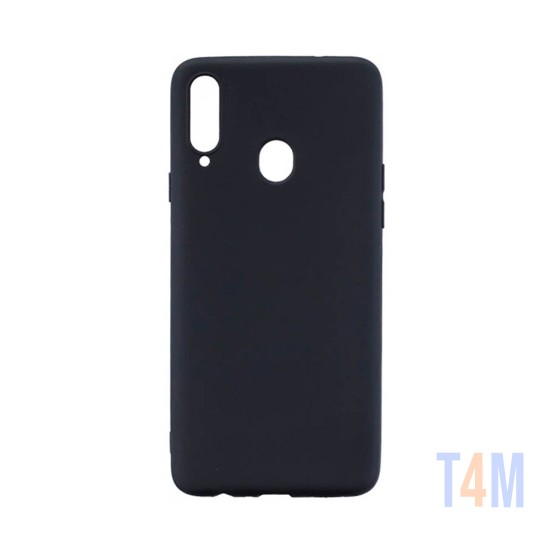 Soft Silicon Case for Samsung Galaxy A20s Black